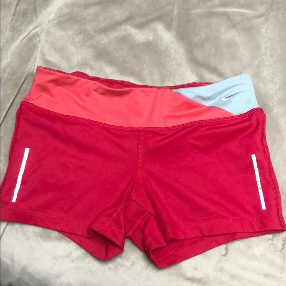 Nike dry fit spandex shorts